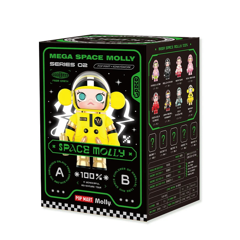 Figurine – Mega Space Molly 100% Series 02-B – Set Complet