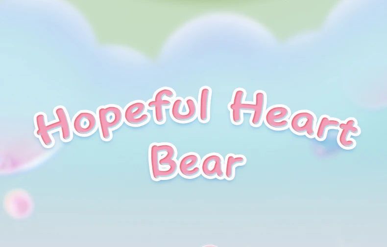 Boîte Aveugle PVC Ours Dessin Animé Fait À La Main