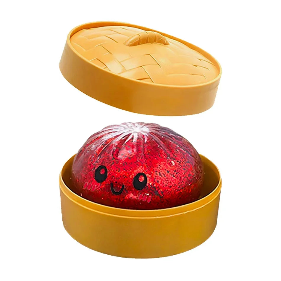 Squishy Dumpling Pailleté Anti-Stress – Coffret 1 à 12 pièces