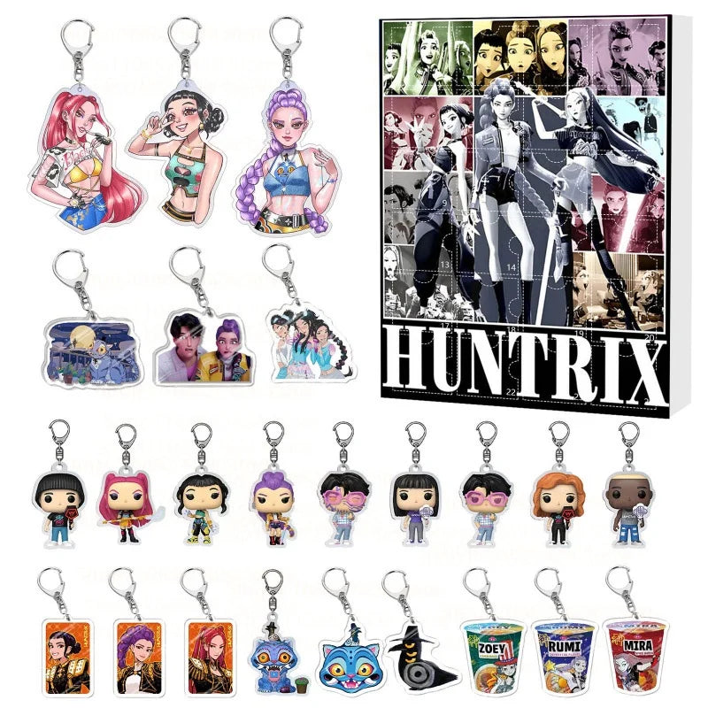 Demon Hunters Calendrier de l'Avent Acrylique Limitée by Mon Labubu