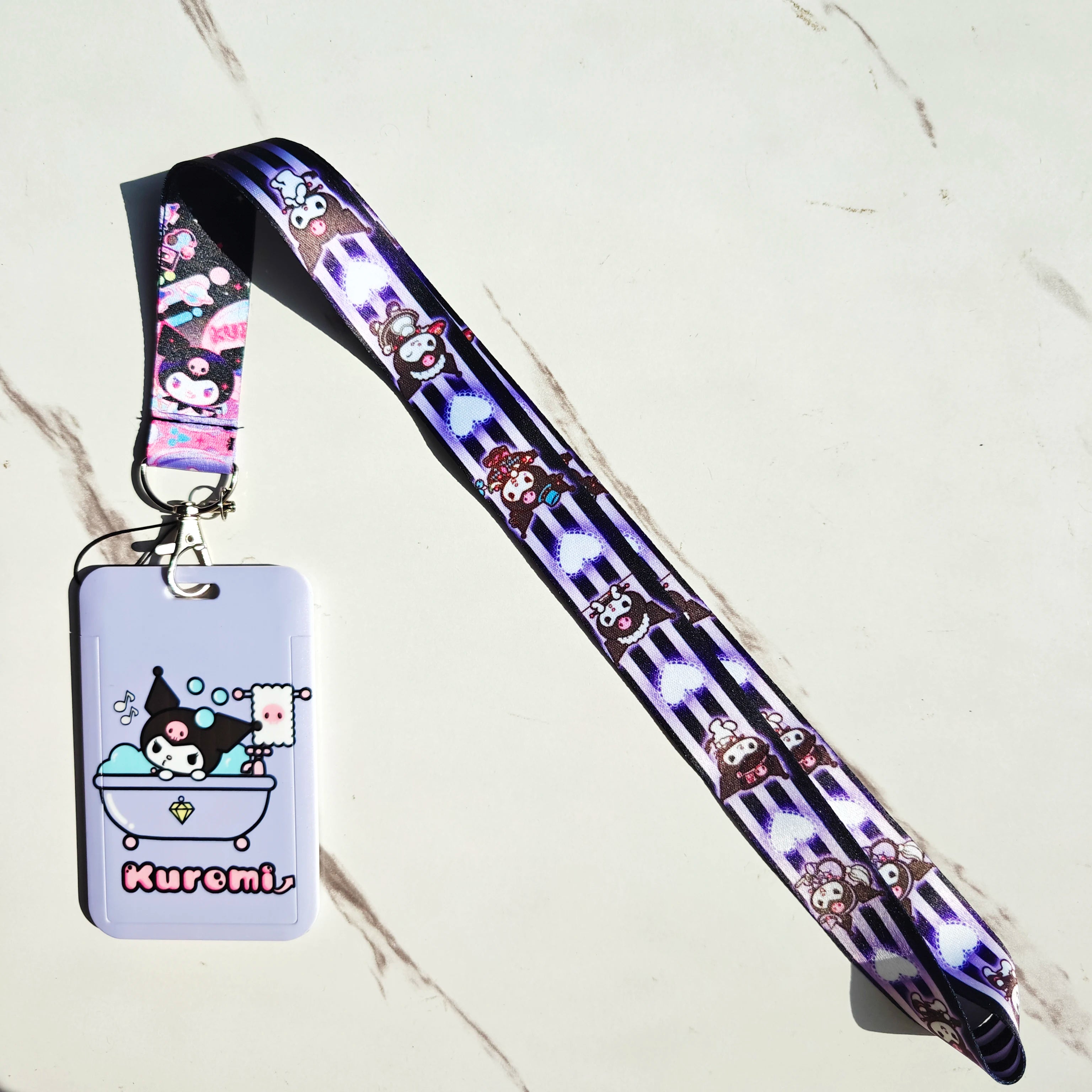 Lanyard Porte-Badge Anime – Dragonne Tour de Cou Multi-Usage
