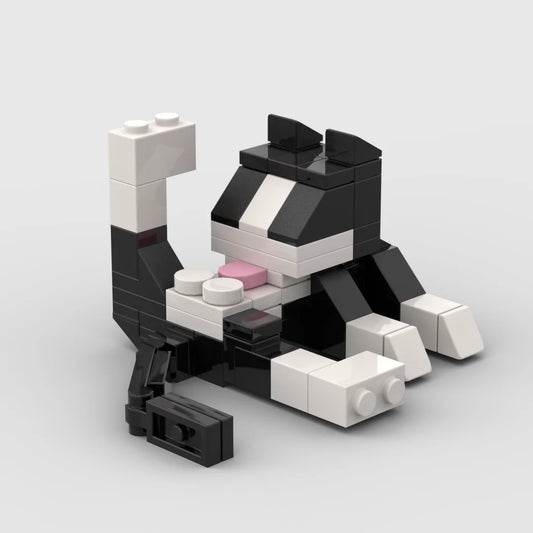 Série Animale Briques MOC Chat Édition Limitée Blocs De Construction Éducatifs Collection Premium Pour Enfants by Mon Labubu