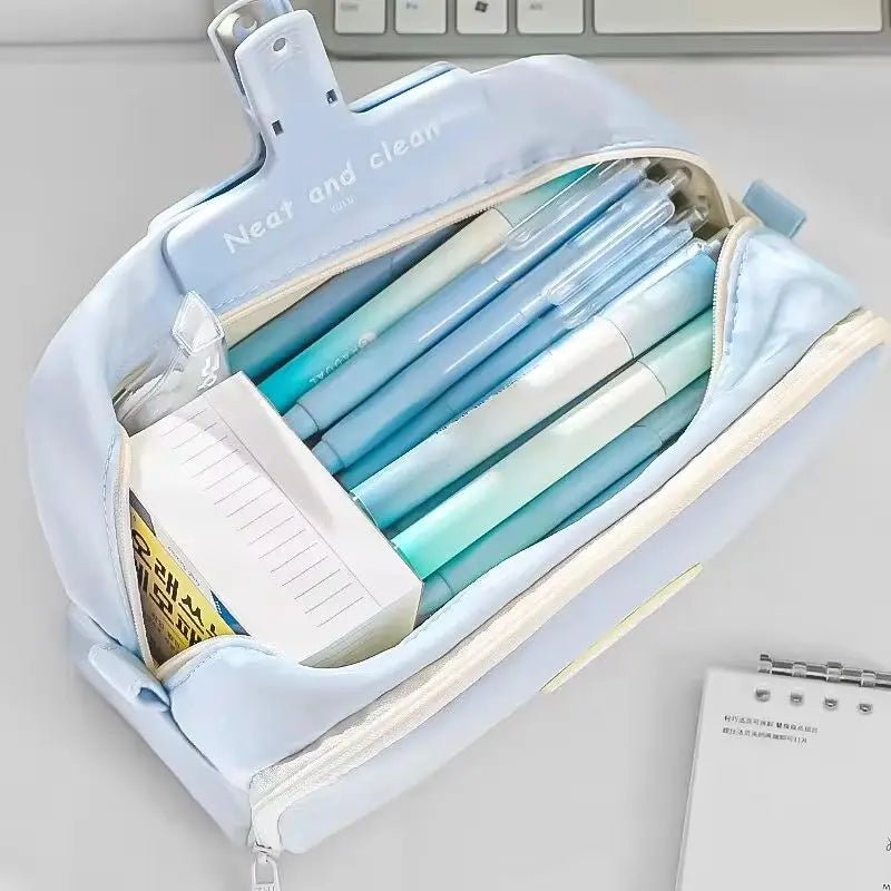 Trousse Scolaire Kawaii Grande Capacité Multi-Poches