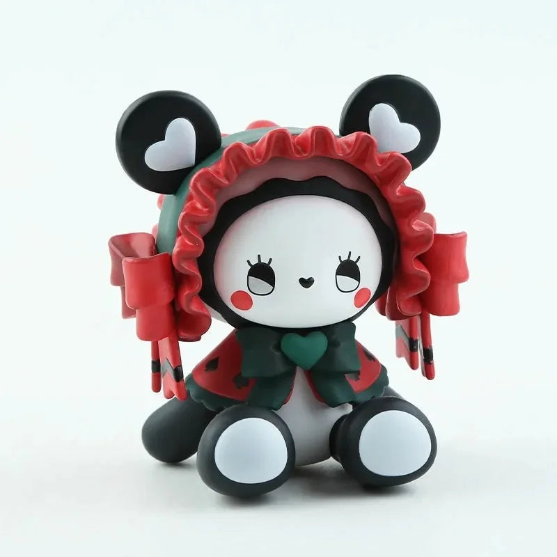 Figurines de la forêt secrète, Anime Emma, boîte aléatoire aveugle, jouets, figurine d'action Kawaii, modèle de bureau, boîte mystère, cadeau, Collection de poupées