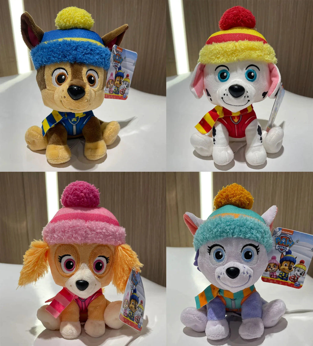 PAW Patrol Holiday Style – Peluche 15,2 cm