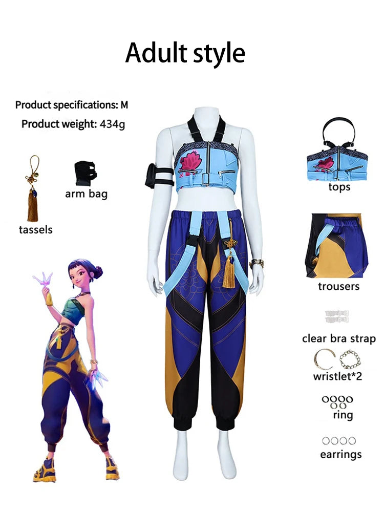 MINISO Déguisement Cosplay Polyester Impression 3D Pour La Scène