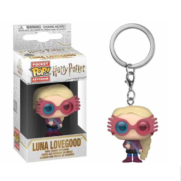 Funko POP-Porte-clés figurine d'action, poupées modèles, Dementor, Hermione, Luna, Lovegood, Dobby, Snape, Ron, Ginny, Magic School, Fawkasultraviolet