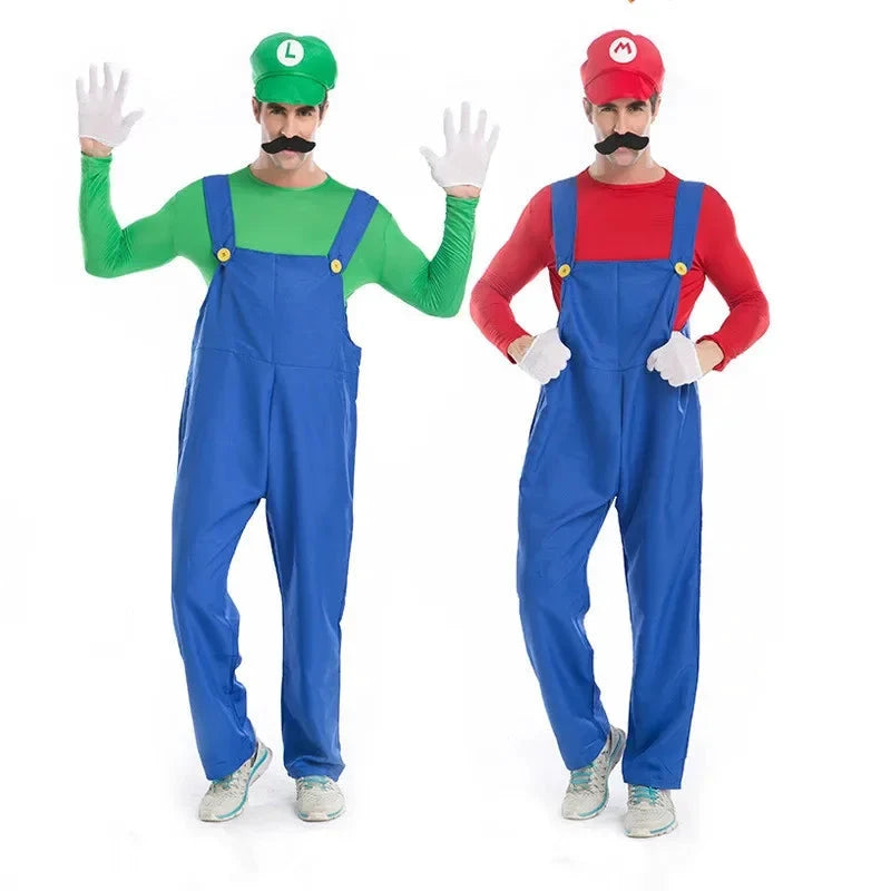 Super Mario-inspired costume – Men's adult set