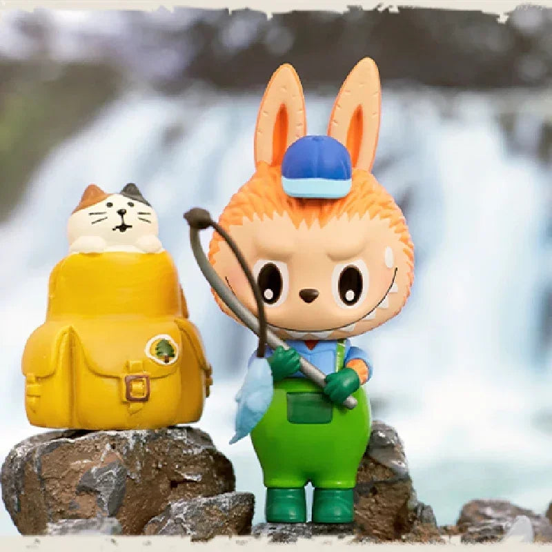 Labubu Wilderness Travel – Camping Series Figurines - Blind Box ou Choix