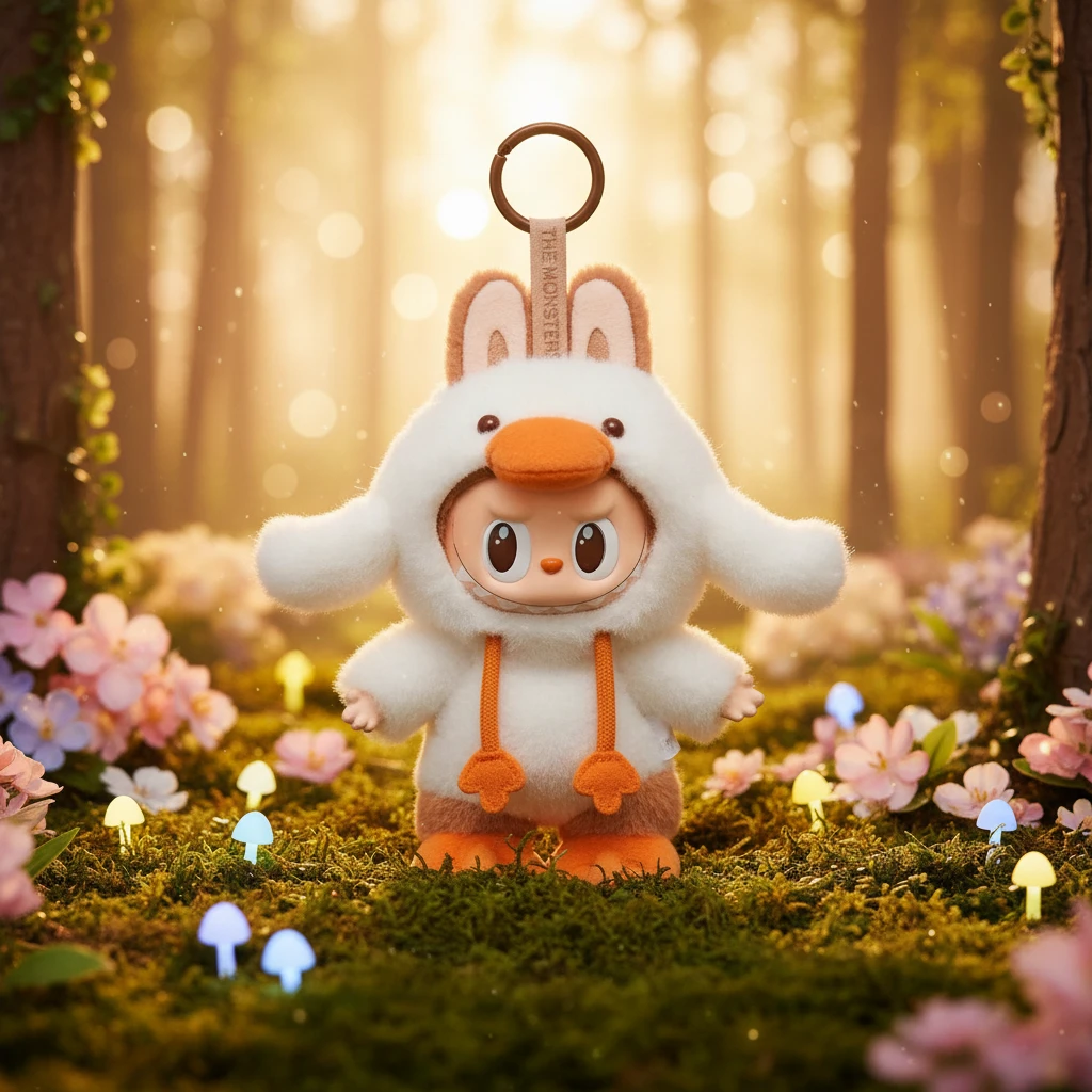 POP MART Labubu Forest Fairy Tale – Porte-clés figurine
