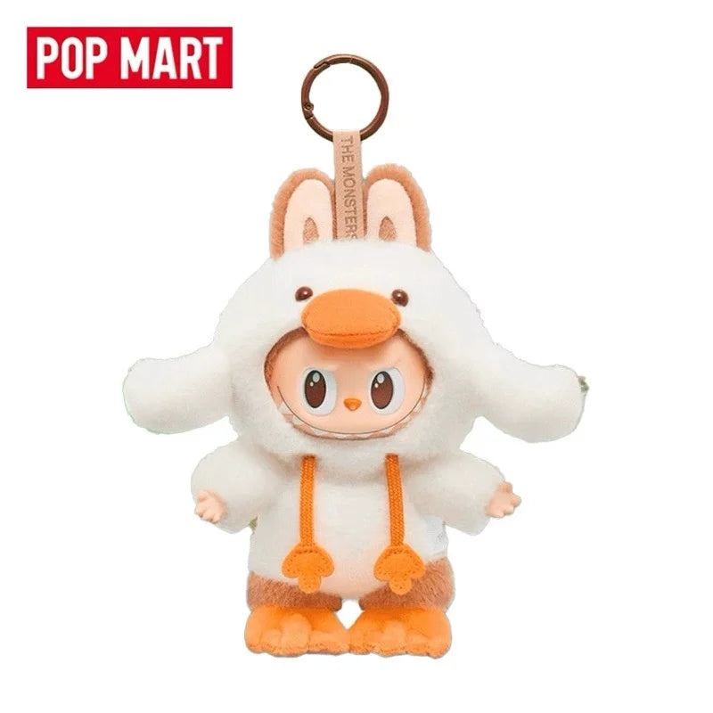 POPMART LABUBU les monstres forêt contes de fées série boîte mystère véritable boîte aveugle devinez jouets sac ornement Figurines poupées modèle