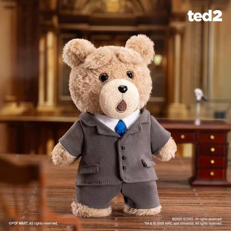 MINISO Peluche Ted2 Édition Boîte Mystère Velours Édition Limitée Pour Collectionneurs by Mon Labubu
