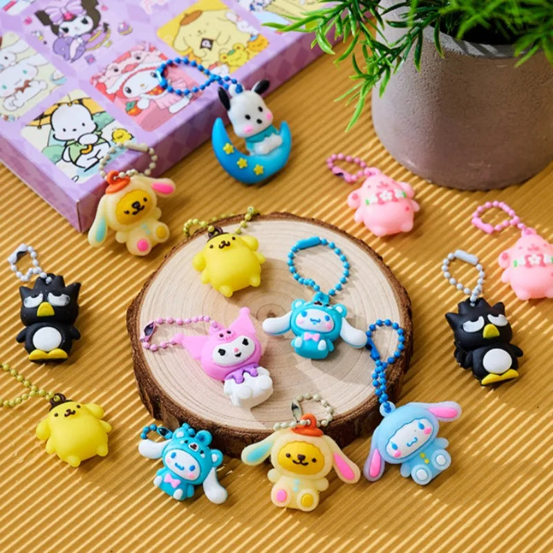 Coffret Sanrio Surprise 40pcs – Figurines Hello Kitty, Kuromi, Melody