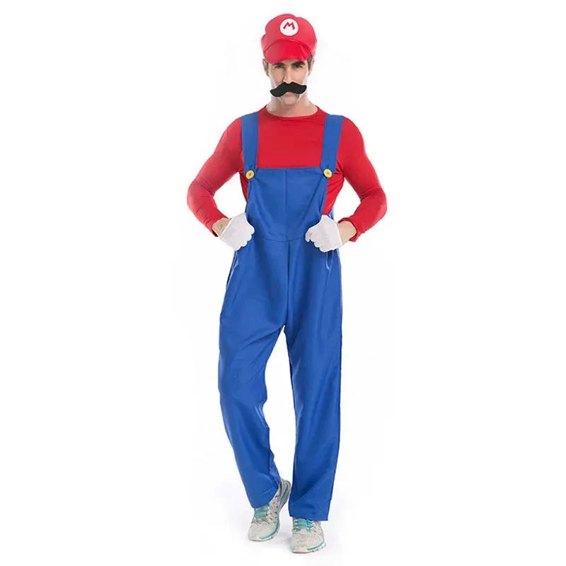 Super Mario-inspired costume – Men's adult set