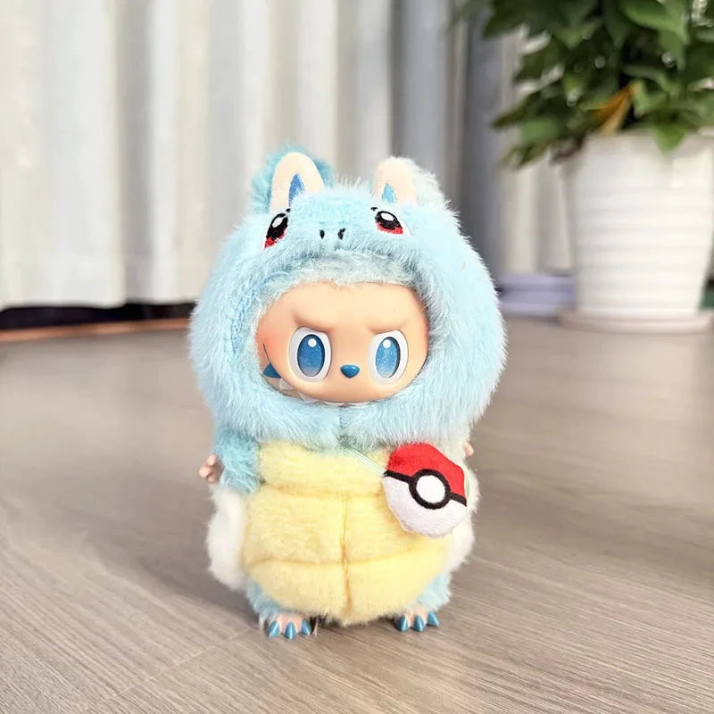 Labubu Ensemble Costume Quatre Styles Pikachu Échelle 1 sur 12