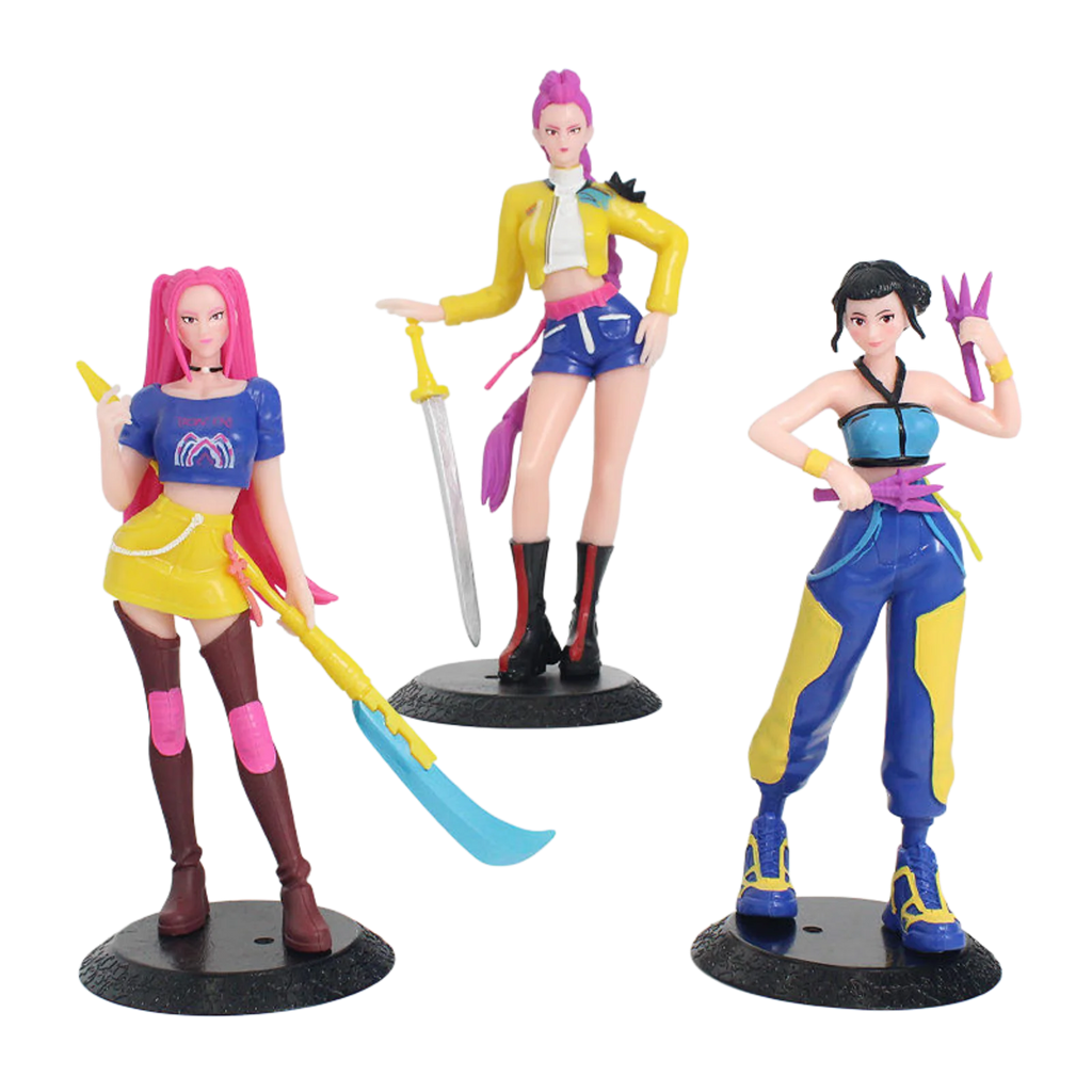 Kpop Demon Hunter Figures, Huntrix Figures, Derpys Tiger Rumi Brainrot Toy, Ornament, 2026 Trend