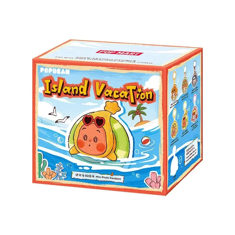 Peluche Pendentif POP BEAN Island Vacation Series