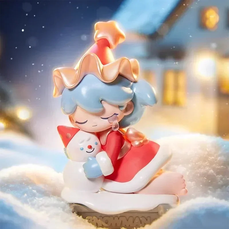 POP MART AZURA série de noël chaude véritable boîte aveugle jouets Kawaii Anime figurine Surprise boîte mystère…