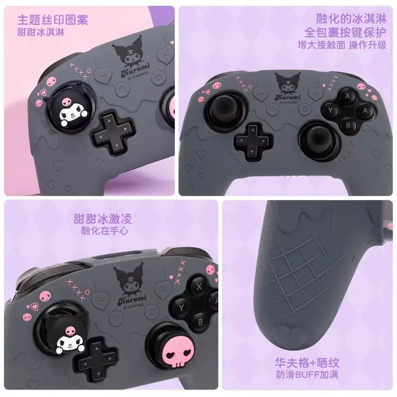 Housse Manette Gamepad Kawaii Hello Kitty - Protection Anti-Chute