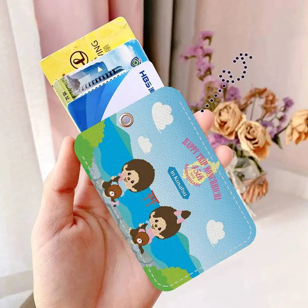 Monchhichi Porte-cartes avec Porte-clés