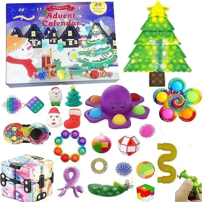 Calendrier de l’Avent Princesse & Bijoux – Coffret Cadeau de Noël Enfant