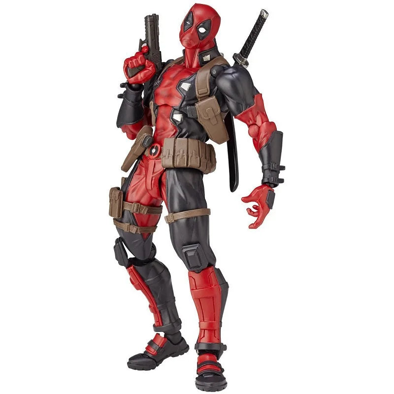 Revoltech Yamaguchi – Wolverine & Deadpool Comic Version – Figurine Articulée