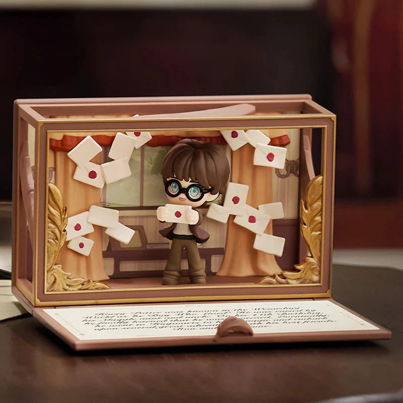 POPMART Harry Potter Hogwarts Biographical Series Blind Box Guess Bag Original Toys Cute Doll Anime Figure Ornaments Gift