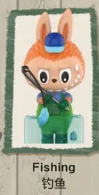 Labubu Wilderness Travel – Camping Series Figurines - Blind Box ou Choix