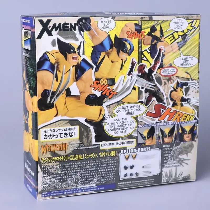 Revoltech Yamaguchi – Wolverine & Deadpool Comic Version – Figurine Articulée