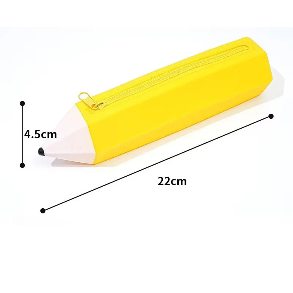 Trousse Silicone Crayon Kawaii – Grande Capacité