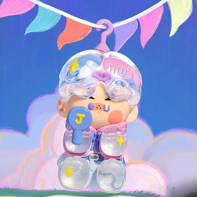 POP MART main dans la main série boîte aveugle jouets Kawaii Anime figurine Surprise boîte mystère poupées filles cadeau