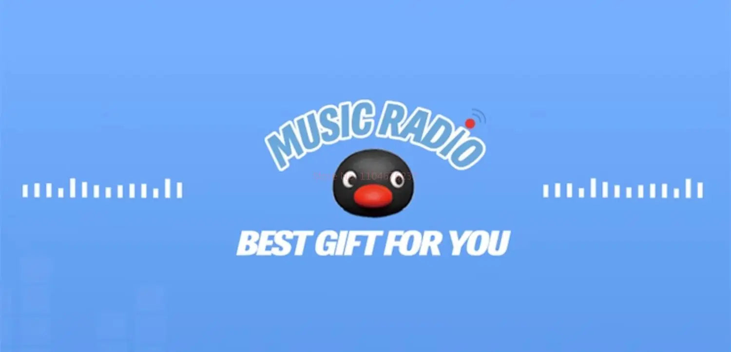 Herocross Haut-Parleur Bluetooth Pingu Peluche Magnétique Édition Limitée Collection Kawaii by POP MART INTERNATIONAL GROUP LIMITED