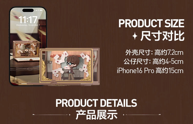 POPMART Harry Potter Poudlard série biographique boîte aveugle devinez sac jouets originaux poupée mignon Anime Figure ornements cadeau