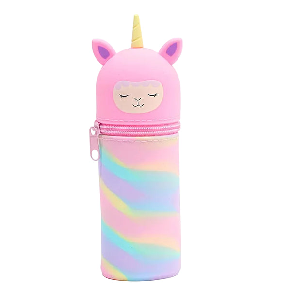 Trousse Silicone Kawaii – Forme Animal – Grande Capacité
