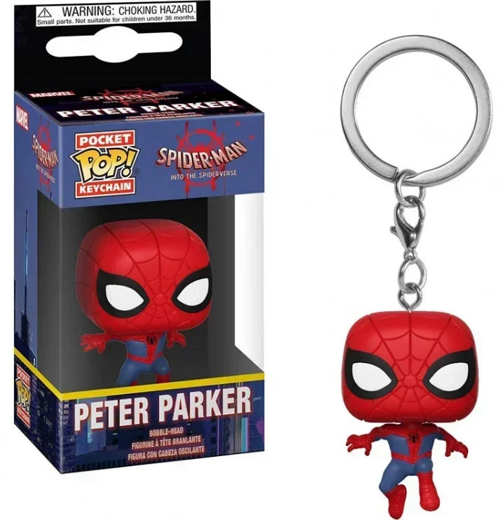 FUNKO Captain America Inro Man Deadpool Spider Man Thanos Thor porte-clés jouets poupée en vinyle figurines de jouets à collectionner meilleur cadeau pour enfant