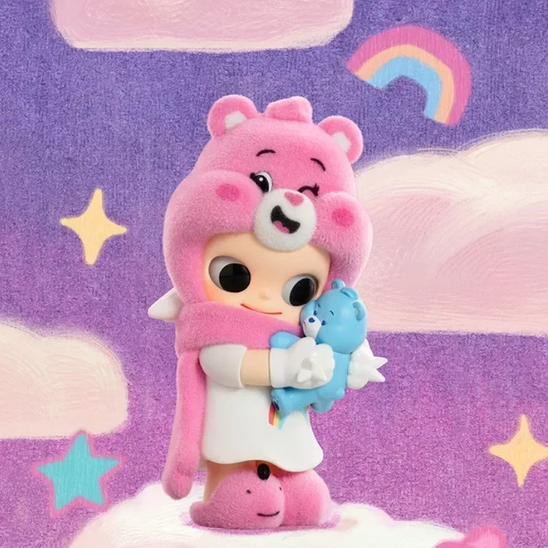 POP MART CareBears x Zsiga série boîte mystère véritable boîte aveugle devinez sac ornement Figurines décor à la…