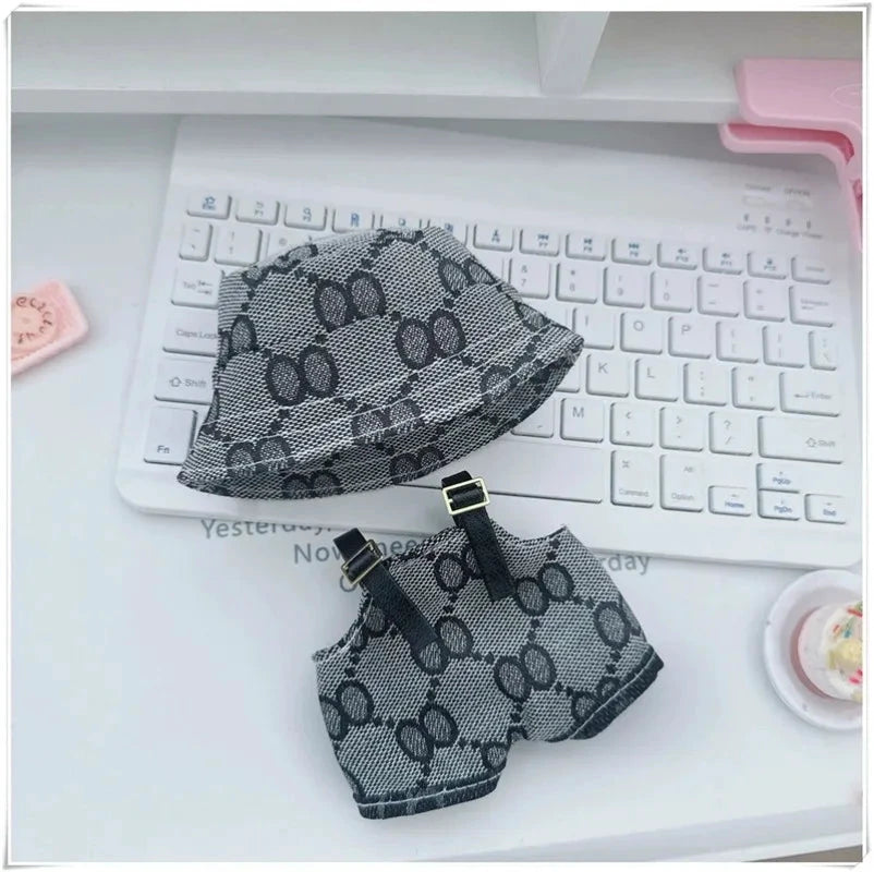 Labubu – Accessoires et vêtements miniatures 15–17 cm