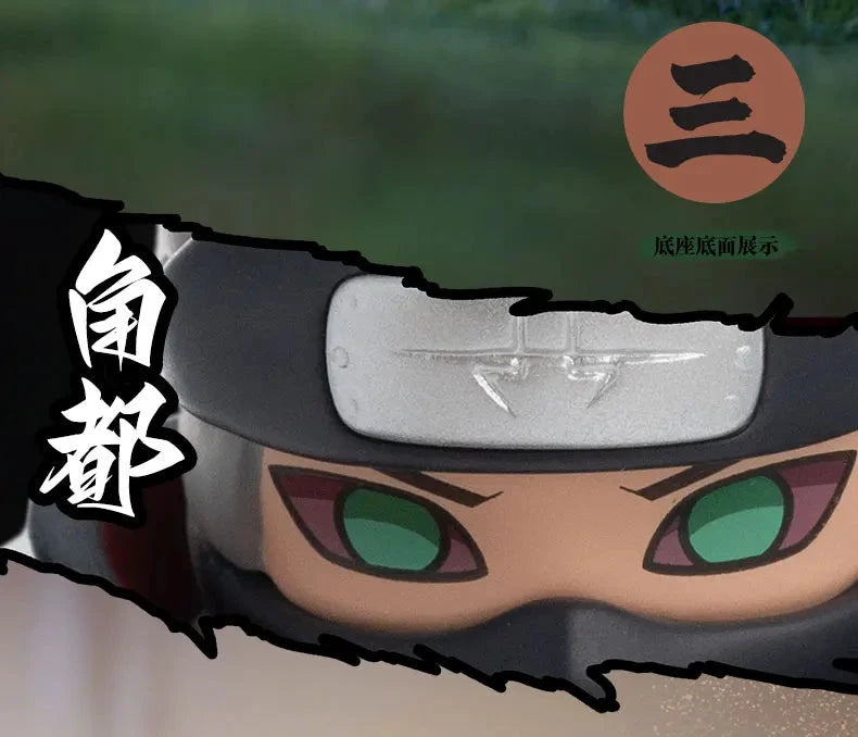 Pop Mart Figurine PVC Naruto Shippuden Akatsuki Arc Boîte Aveugle