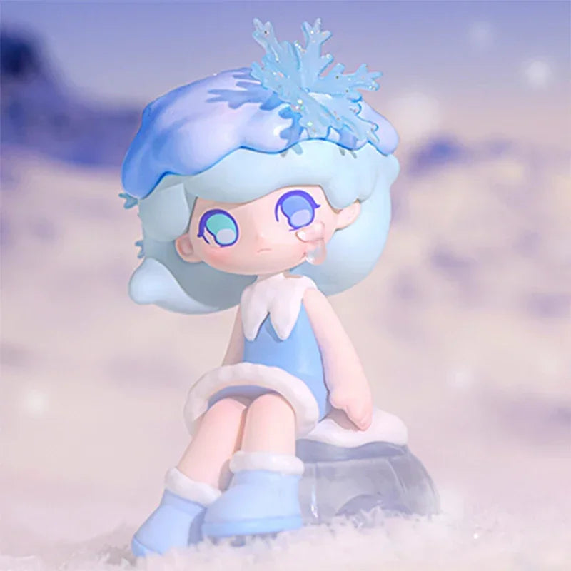 POP MART AZURA – boîte aveugle série élément naturel, jouets, boîte mystère, figurine originale, poupée mignonne,…