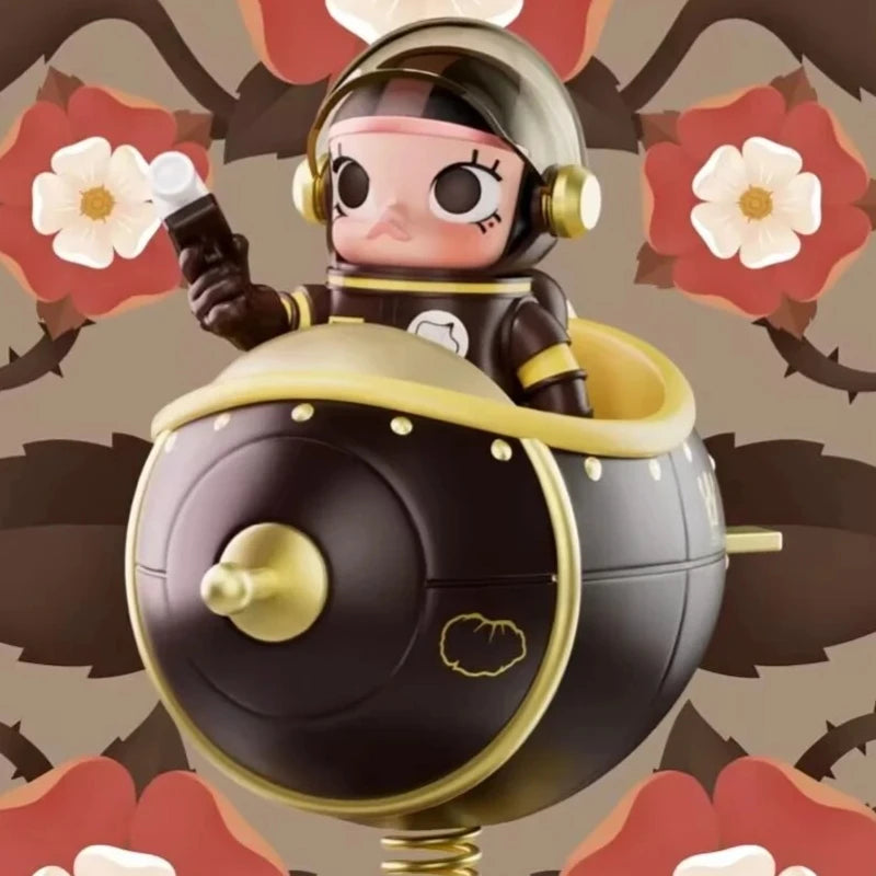 Pop Mart – Mega Space Molly 100% Blossom Series – Figurine Édition Limitée 11 cm