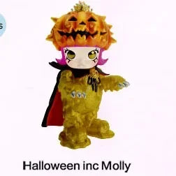 POP MART Molly X Instinctoy Erosion Molly Costume série boîte aveugle jouets boîte mystère Mistery Caixa figurine…