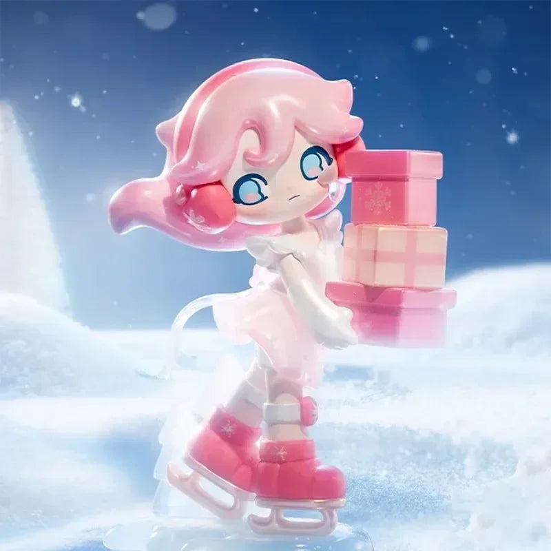 POP MART AZURA série de noël chaude véritable boîte aveugle jouets Kawaii Anime figurine Surprise boîte mystère…