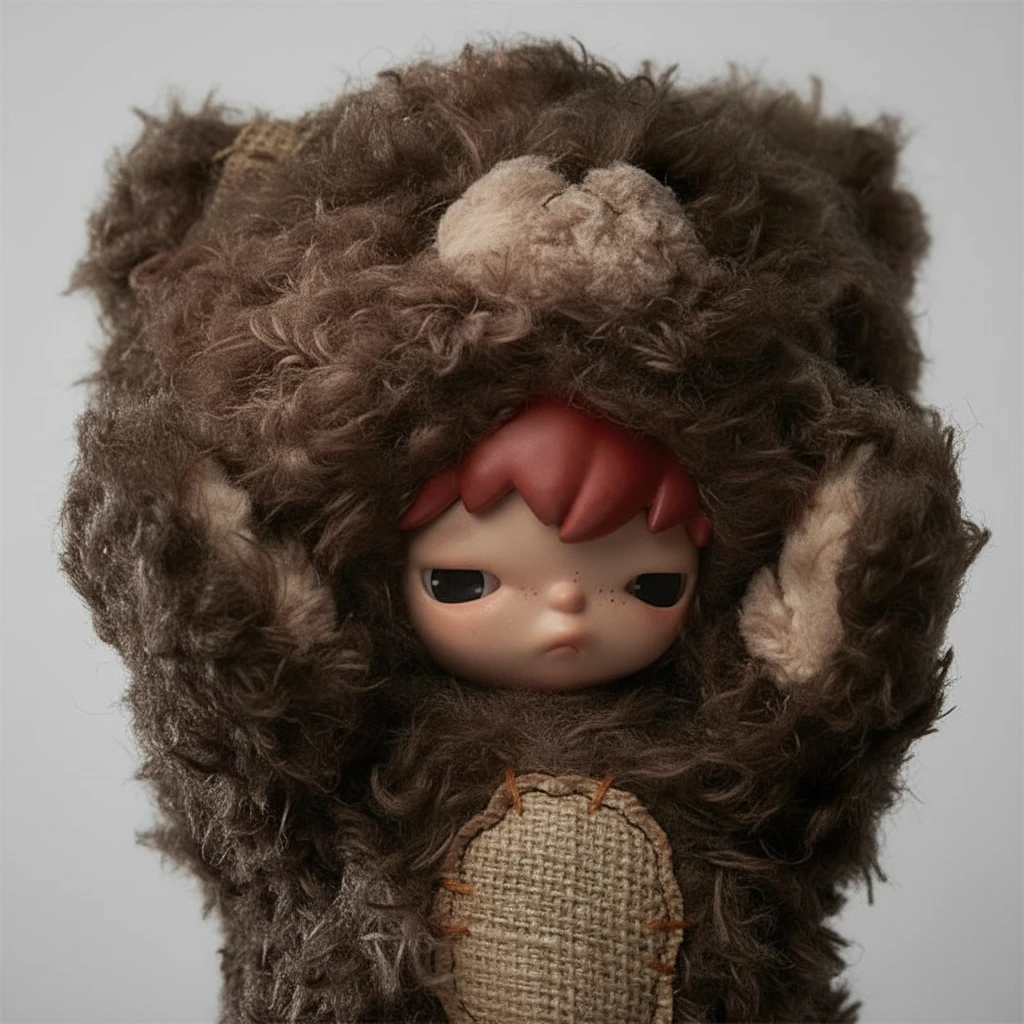 POP MART Hirono Bear - Plush Vinyl Figure