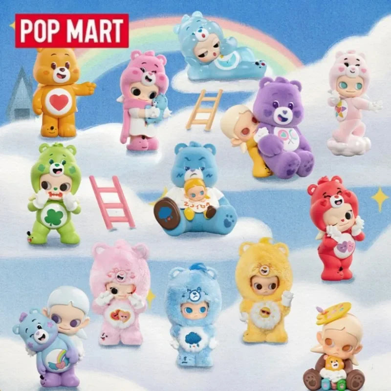 POPMART CareBears x Zsiga series blind box guess bag desk decoration cute model gift girl blind bag toys anime figure