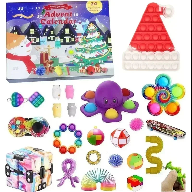 Calendrier de l’Avent Princesse & Bijoux – Coffret Cadeau de Noël Enfant