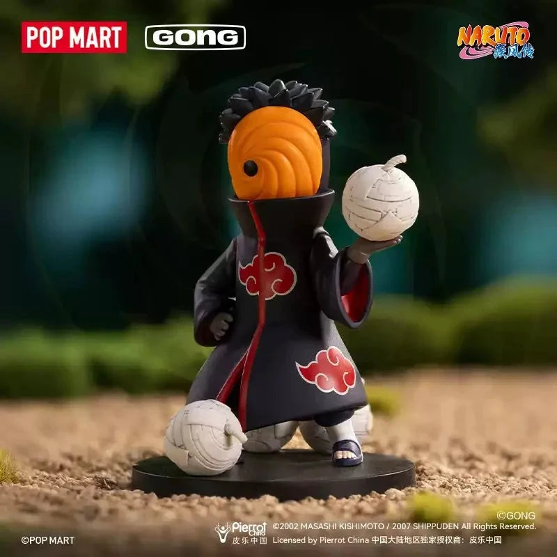 Pop Mart Figurine PVC Naruto Shippuden Akatsuki Arc Boîte Aveugle