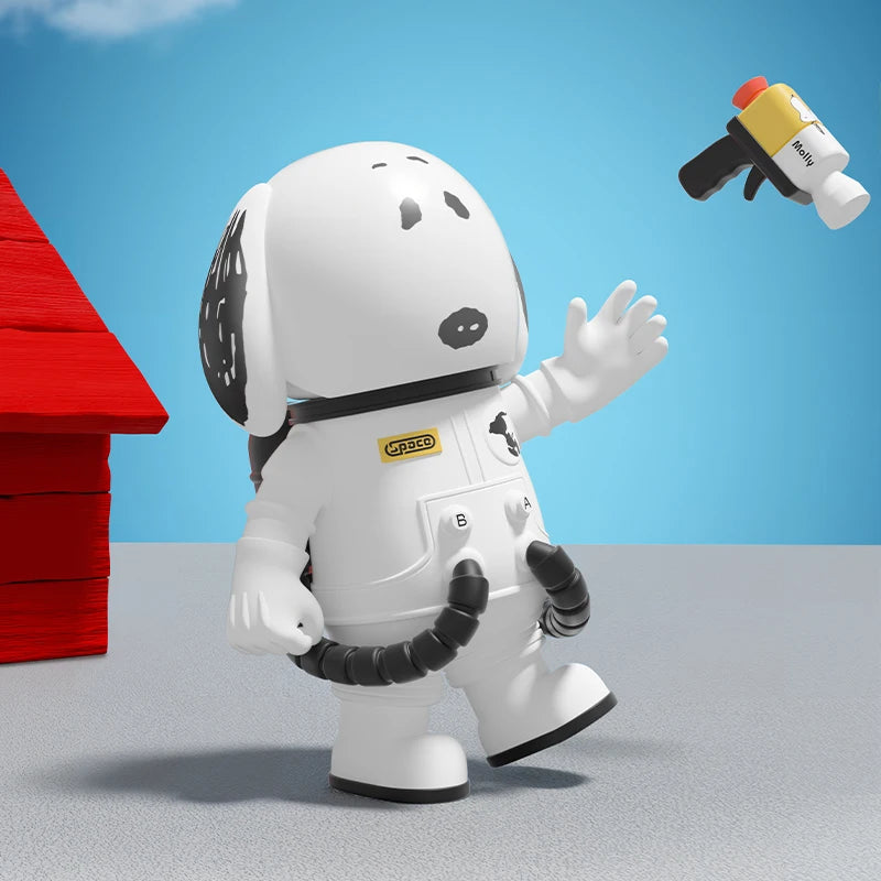 Pop Mart – Mega Space Molly 100% Charlie Brown & Snoopy – Figurine
