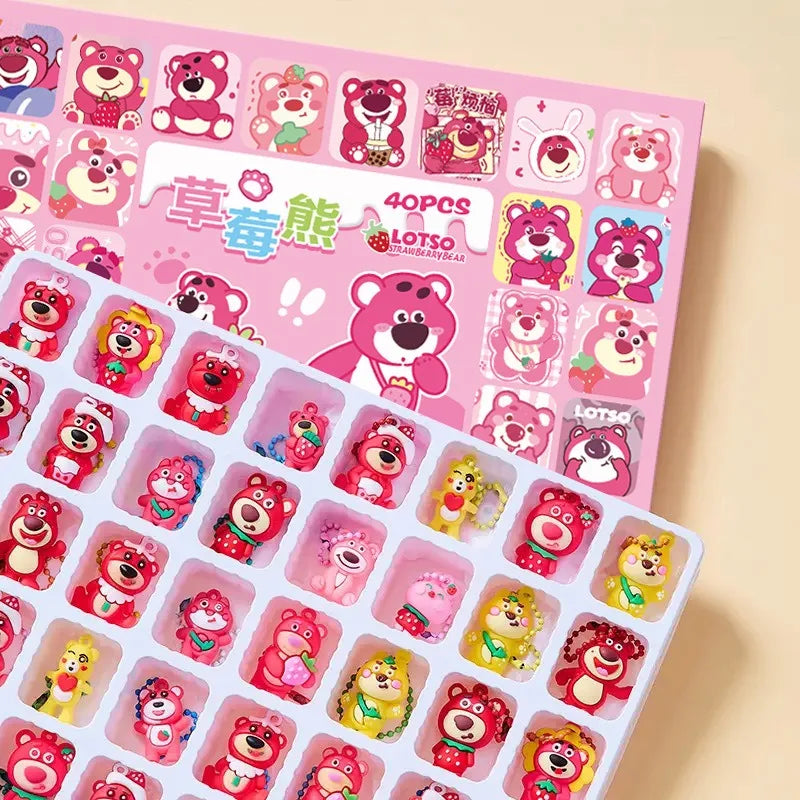 Coffret Sanrio Surprise 40pcs – Figurines Hello Kitty, Kuromi, Melody