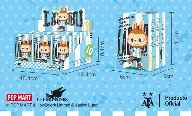 POP MART Labubu Figurine Blind Box Édition Limitée AFA Collection Argentine 8 cm by Mon Labubu