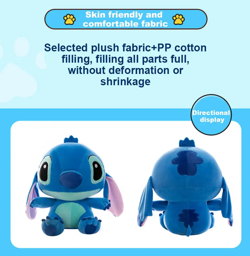 MINISO Peluche Géante Lilo & Stitch – Modèles Couple 60 cm